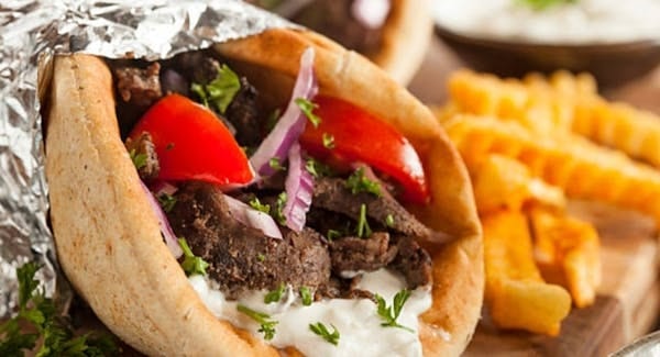 Gyro - Beef Sandwich.